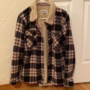 Sherpa button fleece